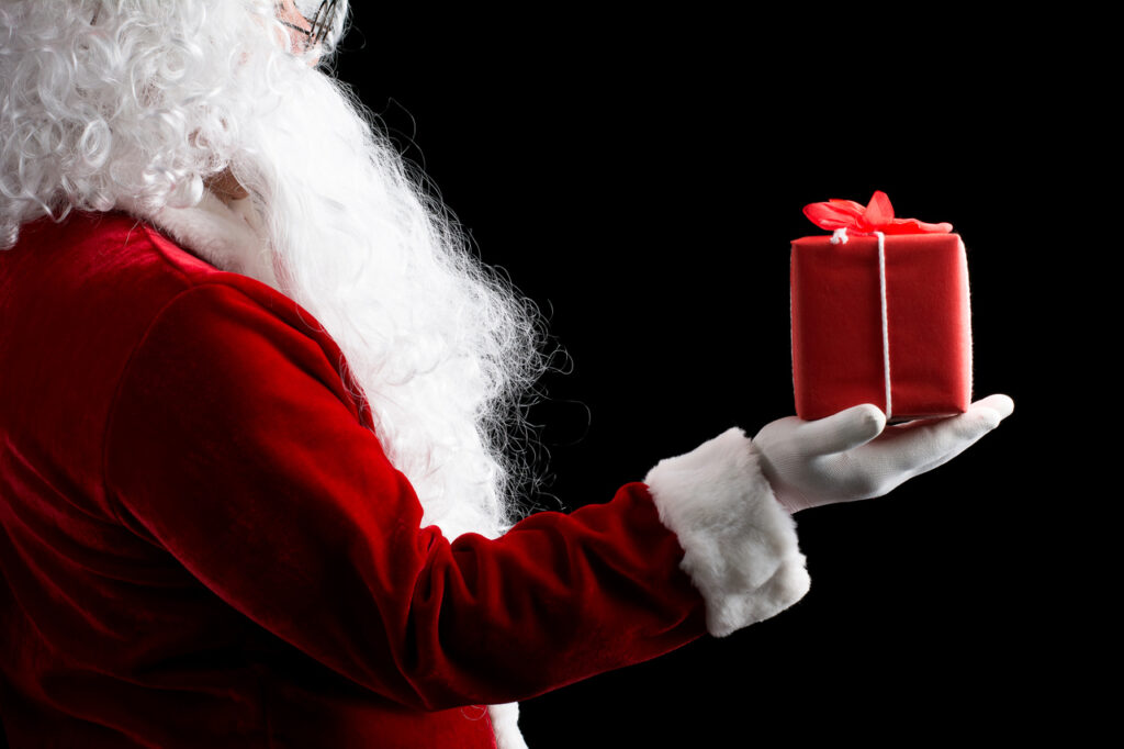 Animator prowadzący grę w LaserShot - mikołajki Nowy Sącz